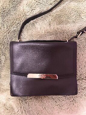 Cole Haan Leather side bag with straps
